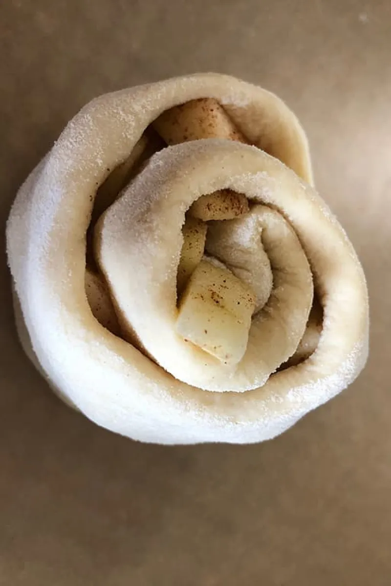 Appel brioche rollen 2