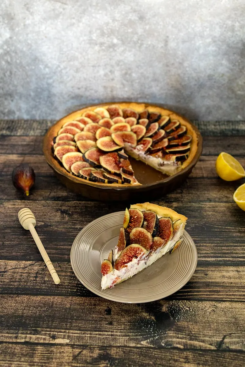 Vijgen mascarpone taart