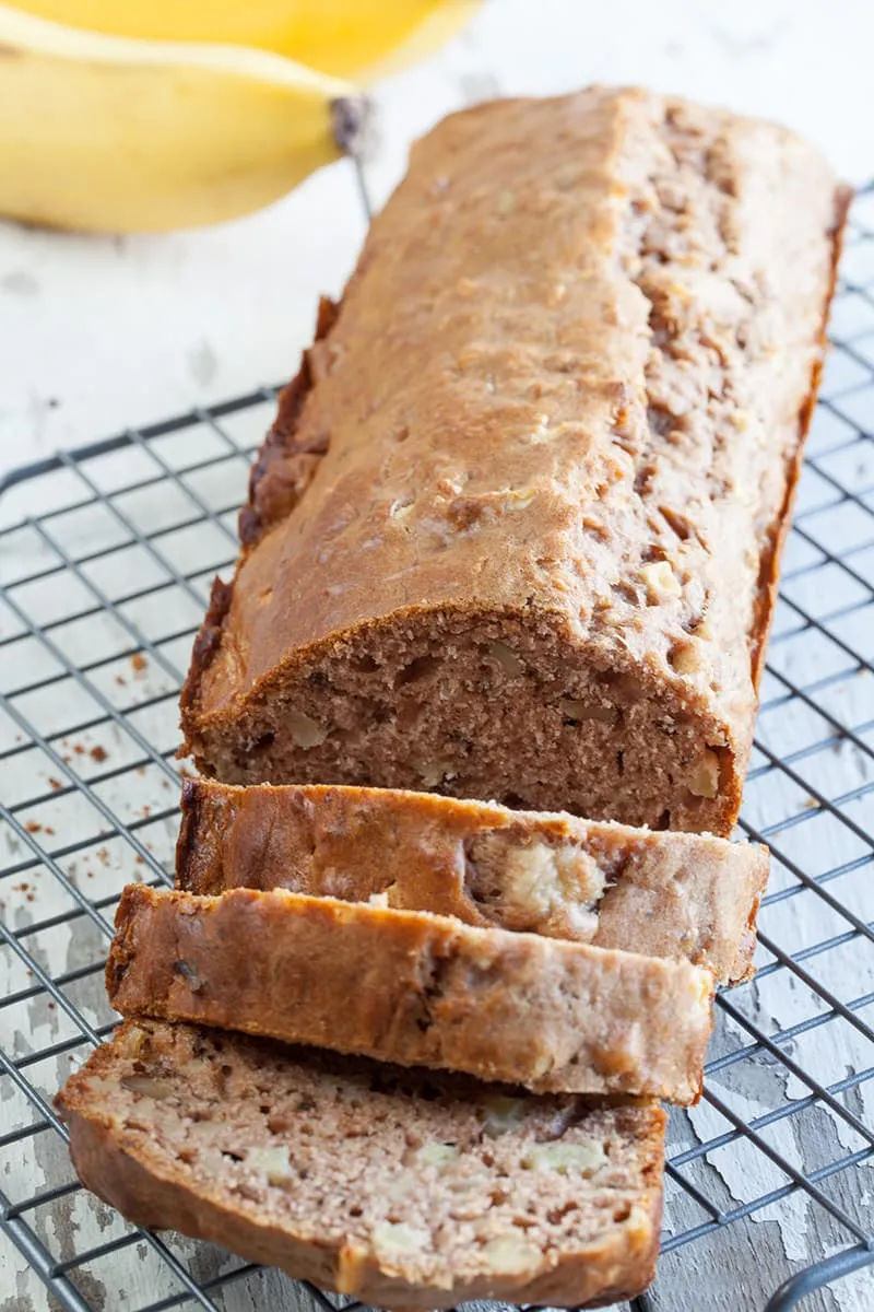 Bananenbrood zonder suiker