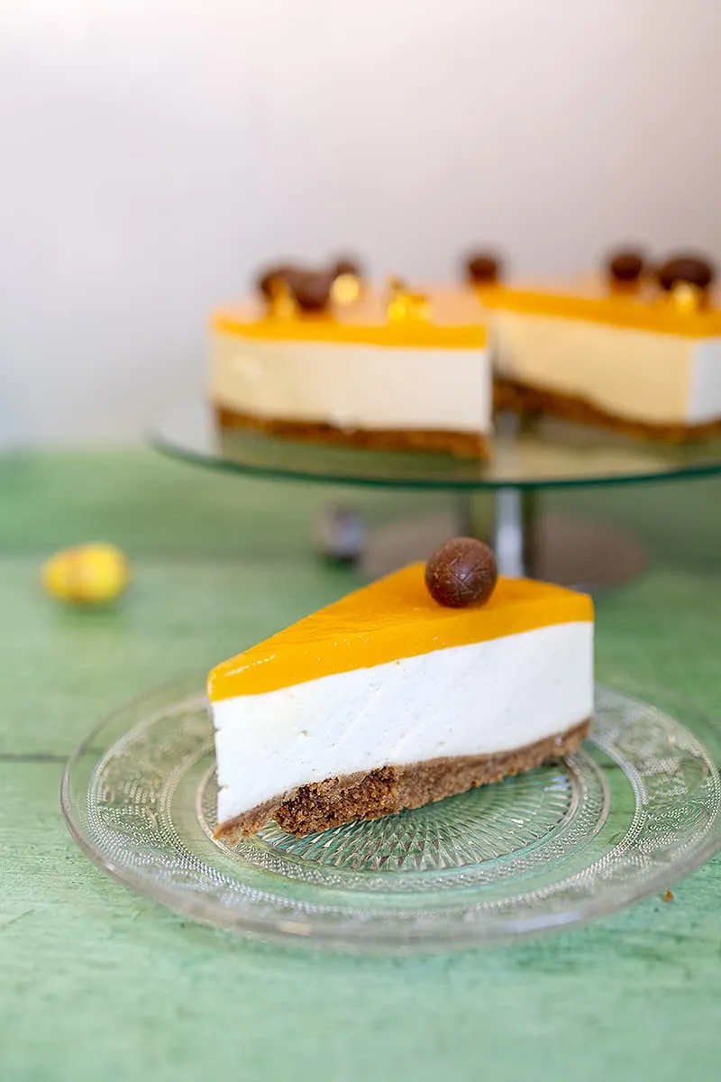 Mango cheesecake