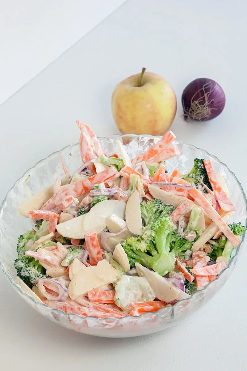 Broccolisalade met appel