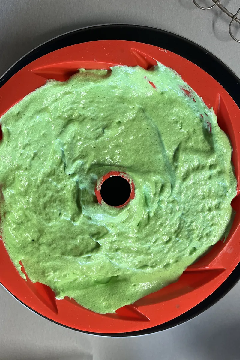 Pandan cake beslag