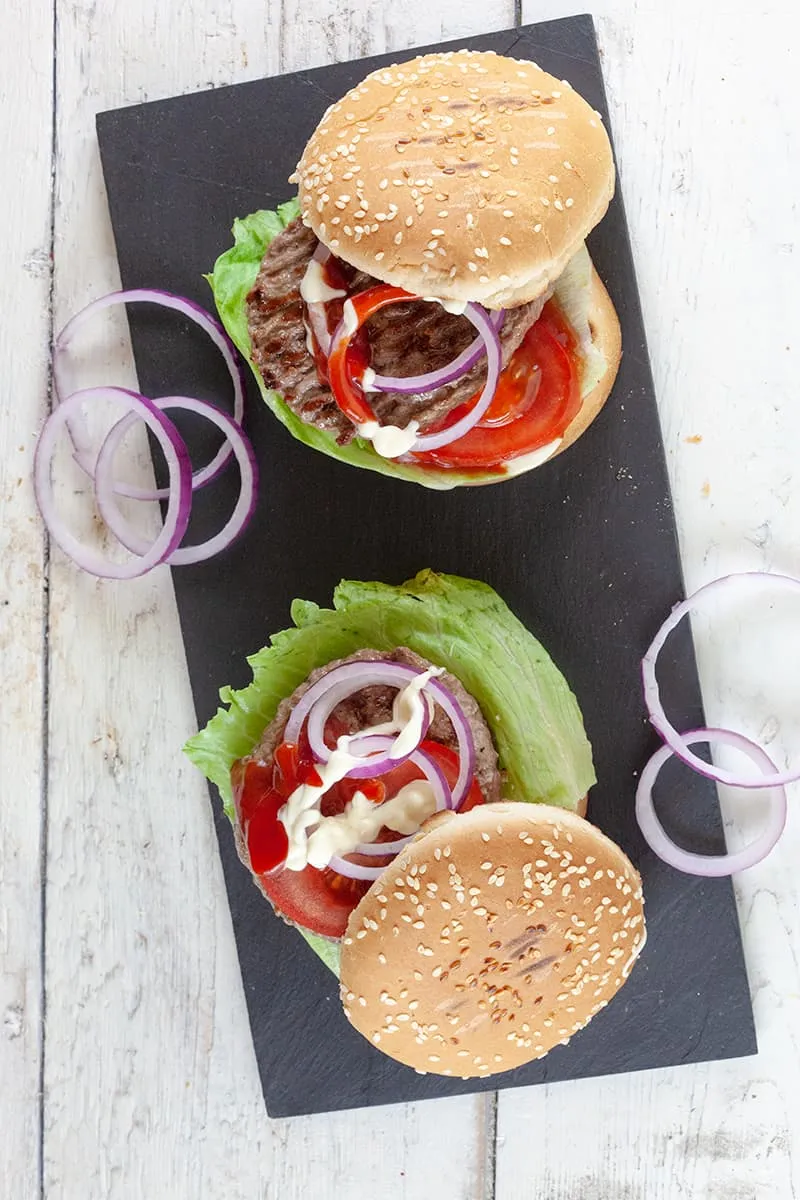 Klassieke hamburger