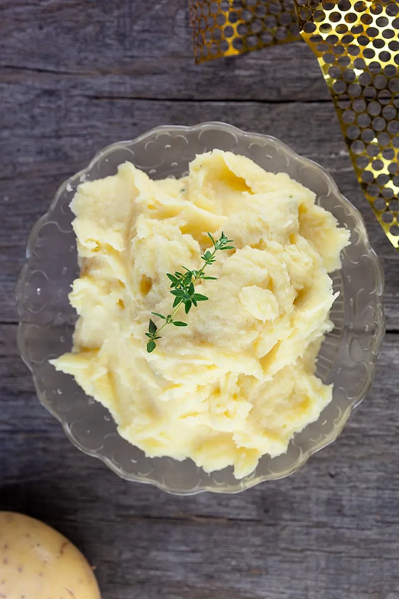 Pastinaak-aardappelpuree