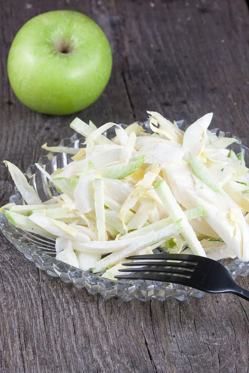 Knapperige witlofsalade