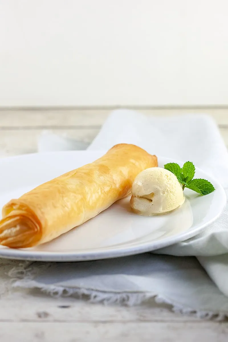 Banaan in filodeeg