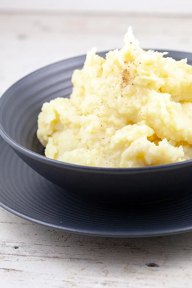 Aardappel-knolselderijpuree