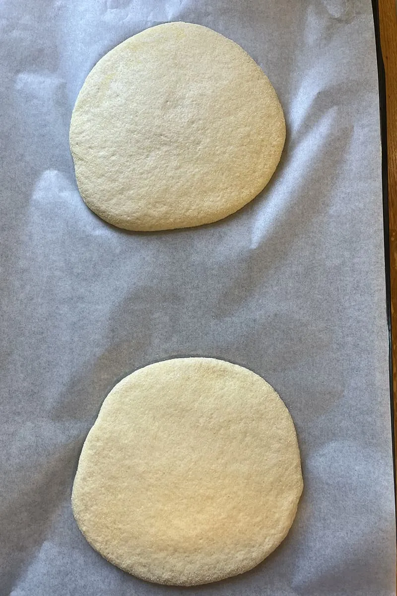 Khobz (Marokkaans brood) voorbereiding