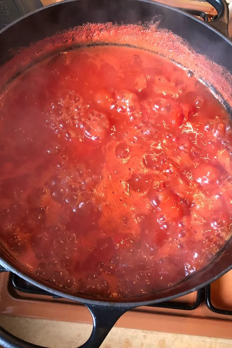 Passata laten inkoken