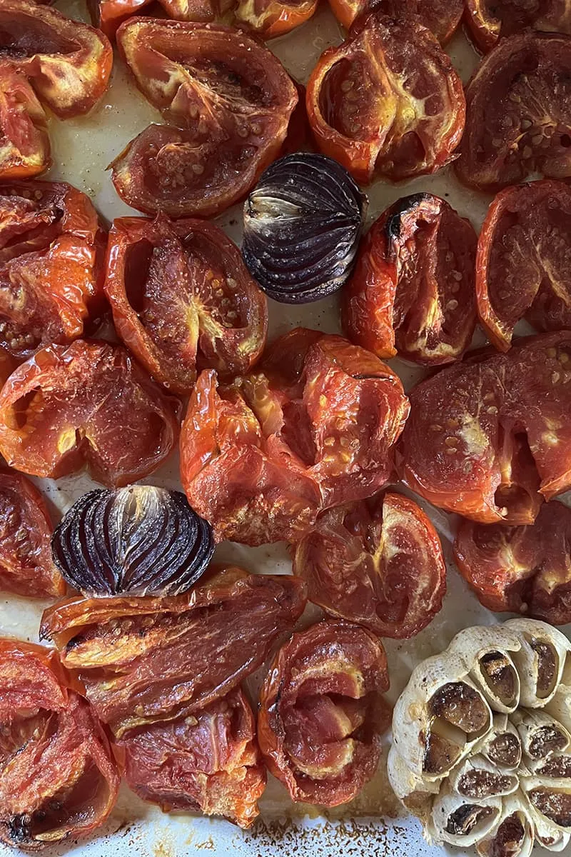Geroosterde tomaten