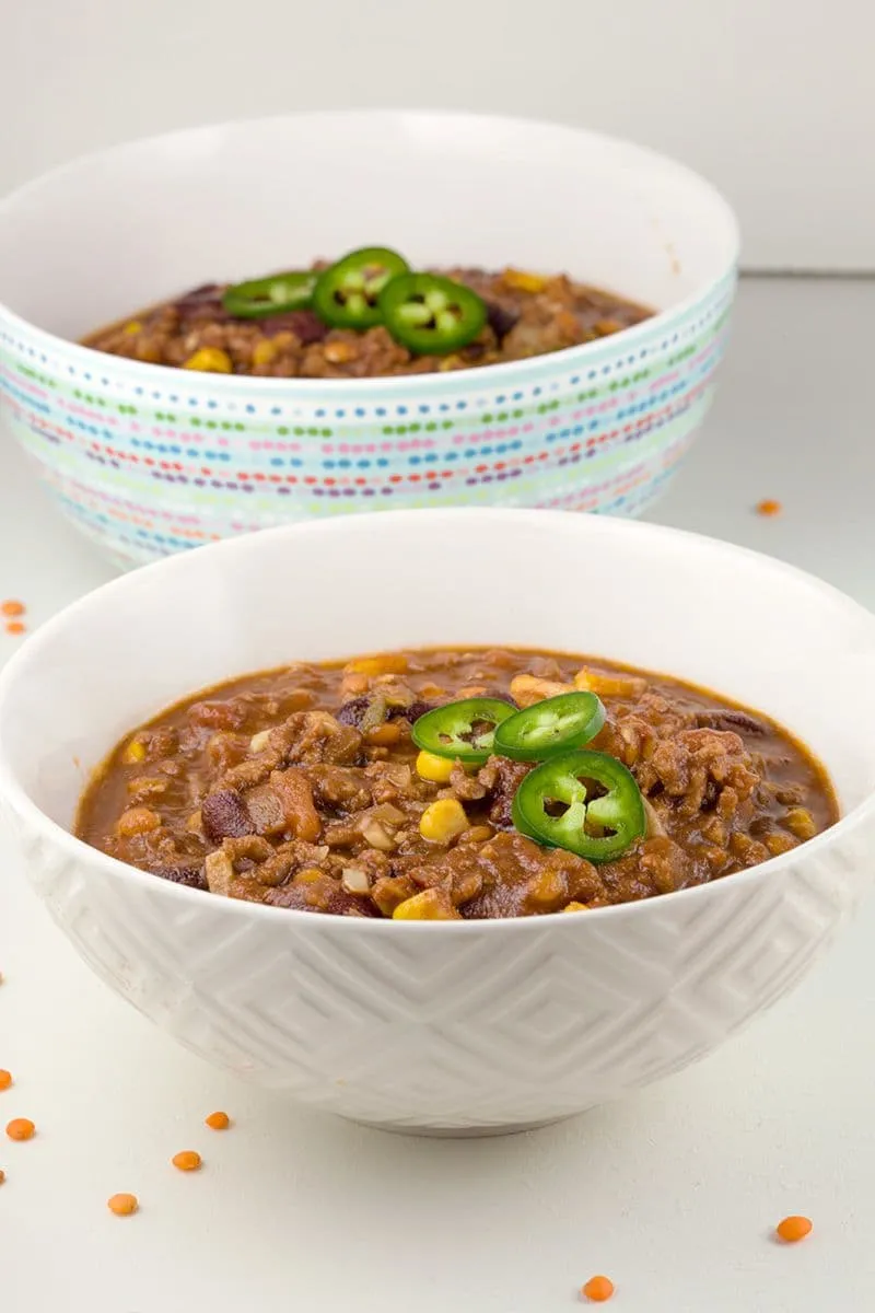 Bonenschotel uit de slowcooker