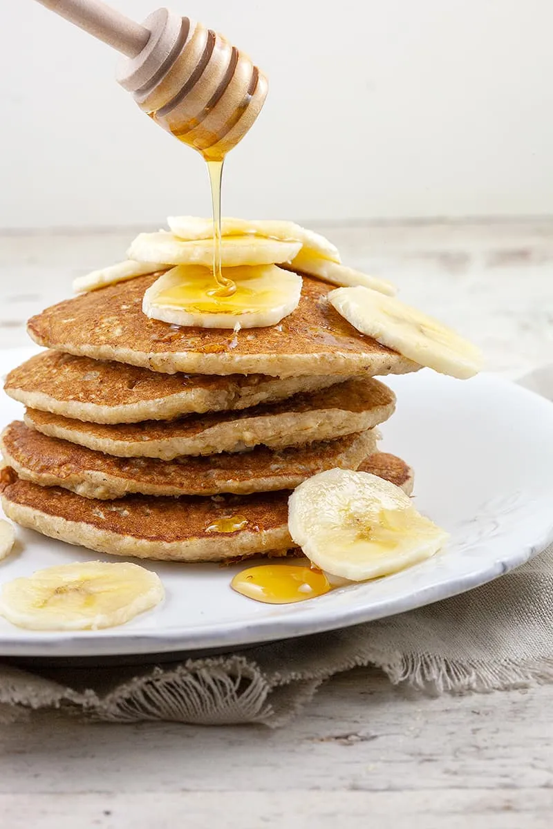 Havermout pannenkoeken met banaan