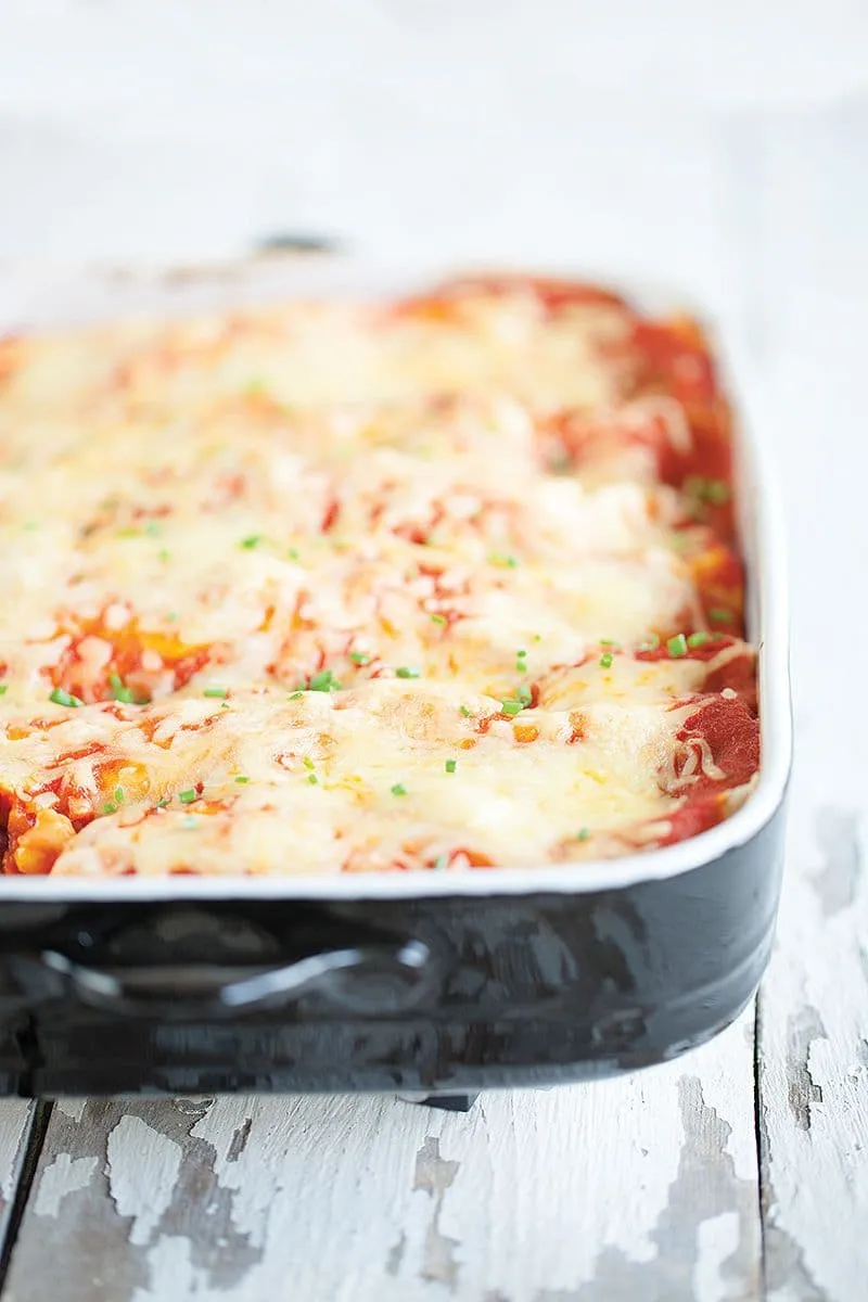 Enchiladas met kip