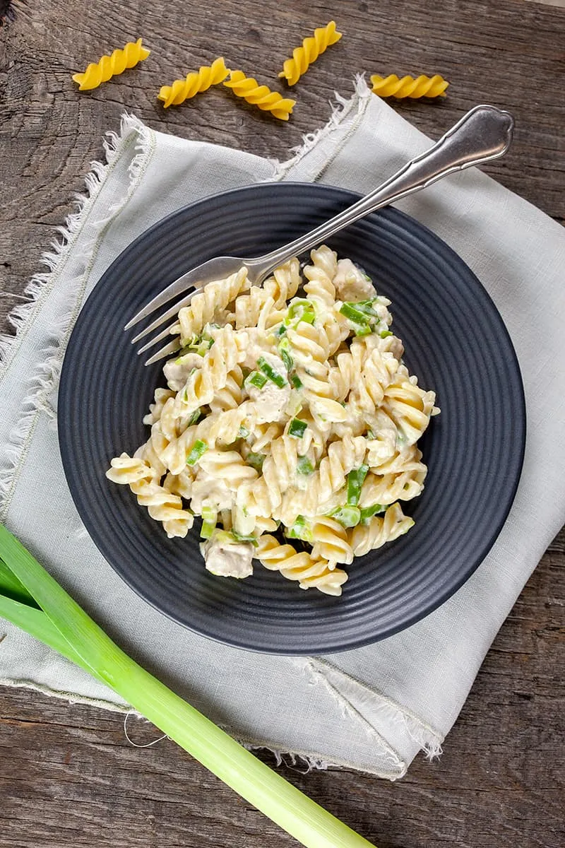 Pasta met kip en mascarpone roomsaus