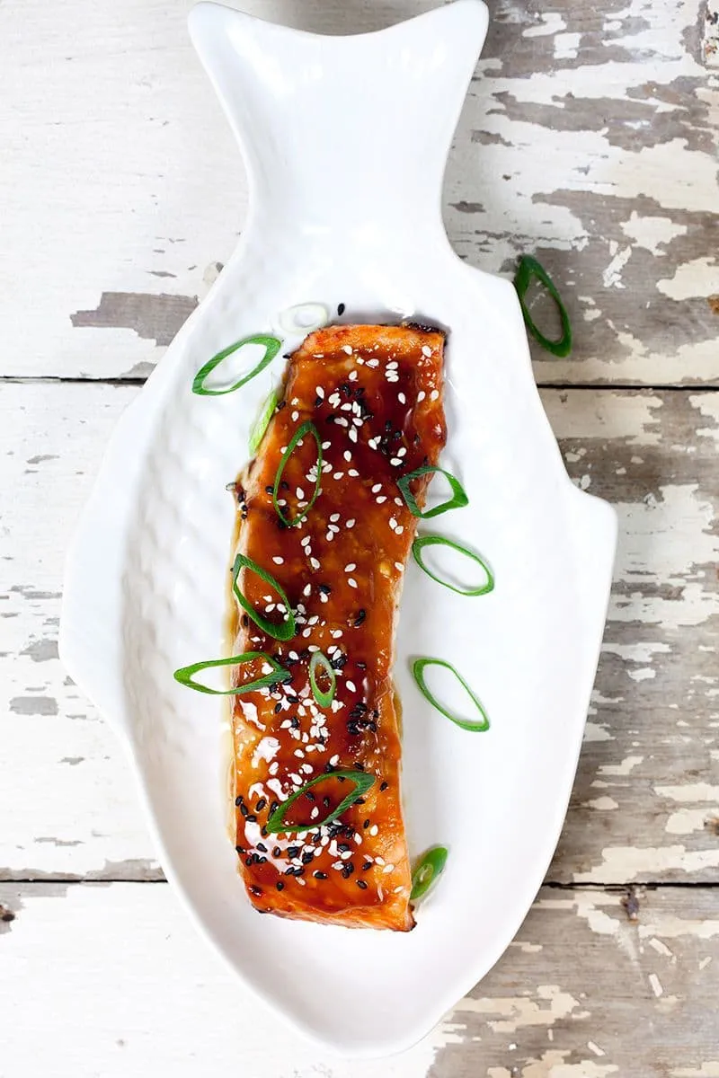 Zalm teriyaki
