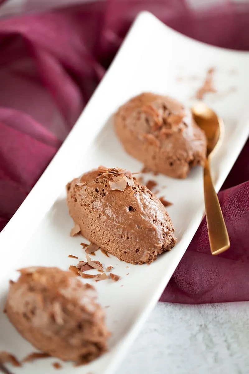 Zachte chocolademousse