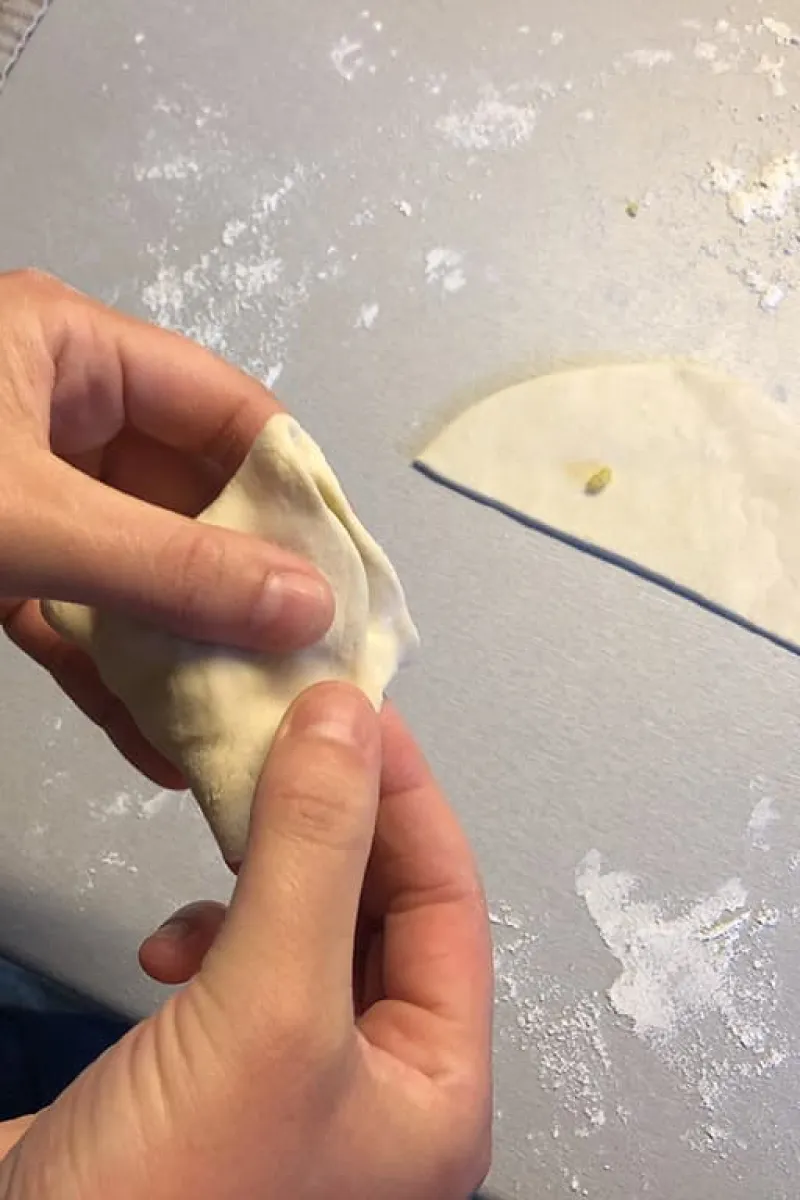 Samosas maken 7