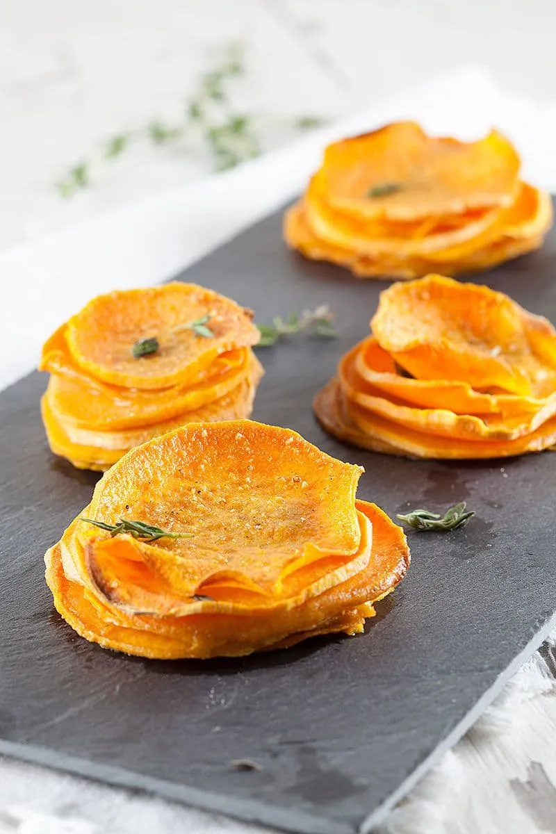 Zoete aardappel uit de oven