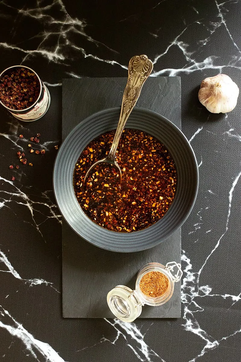 Szechuan woksaus