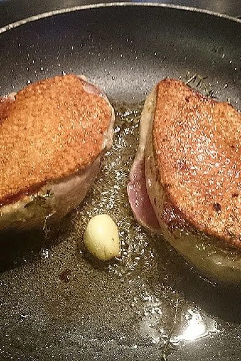 Eendenborstfilet bijna gaar