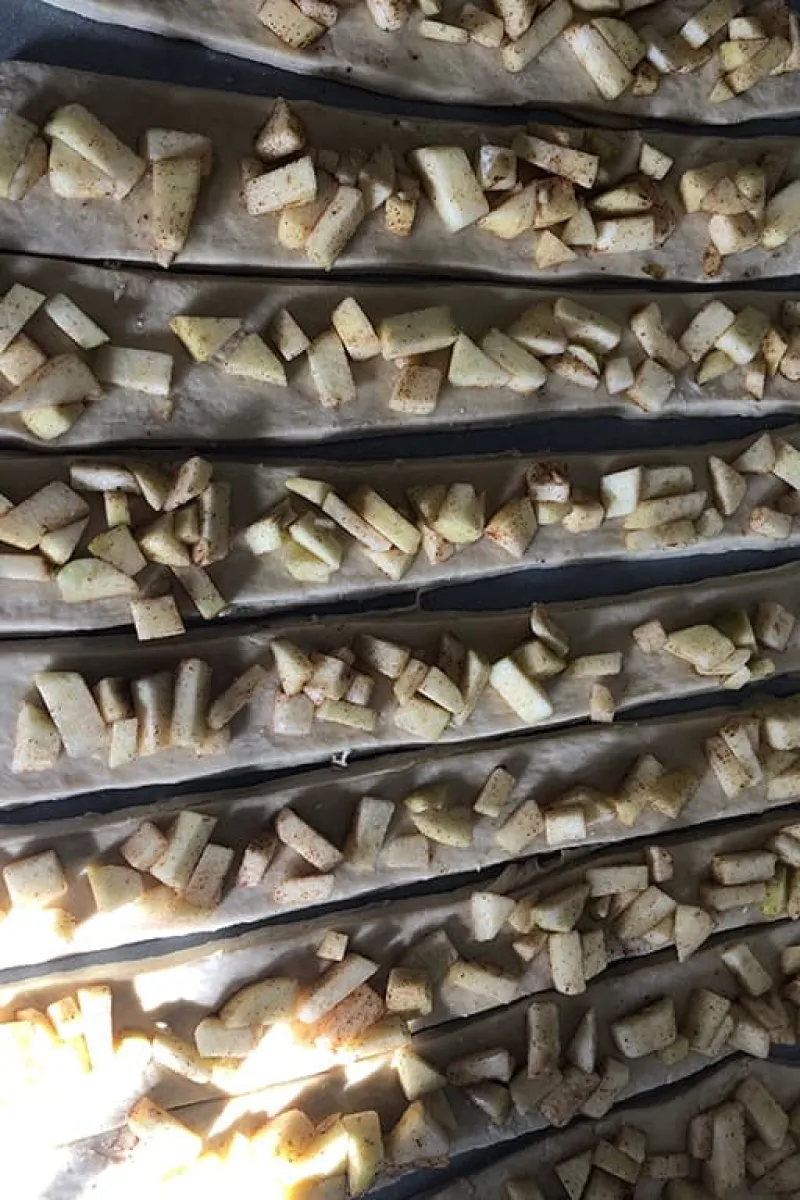 Appel brioche rollen 1