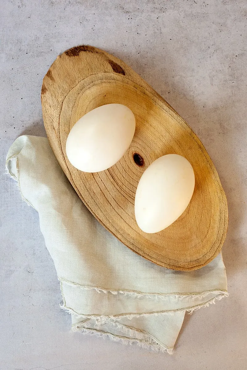 De basis van elk goed eiersalade recept: verse eieren!