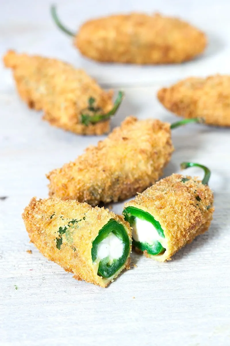 Gefrituurde jalapeño pepers