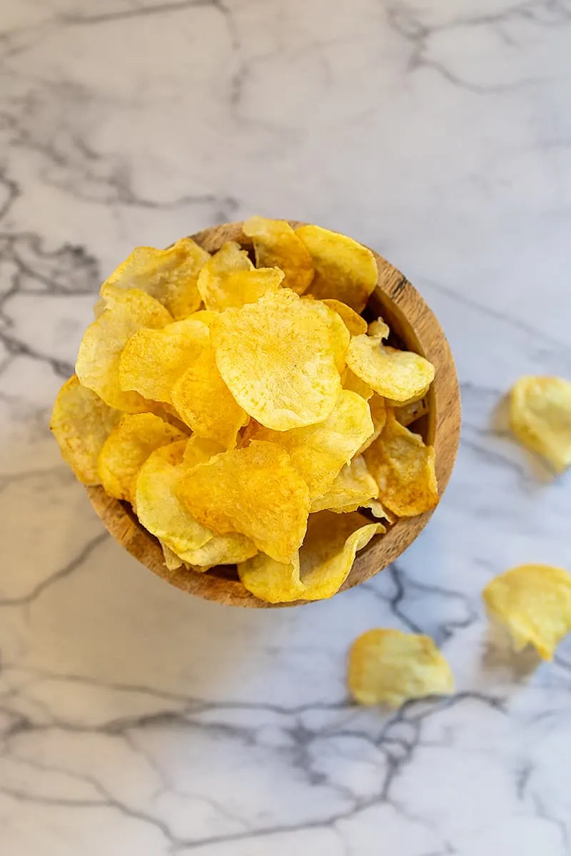Zelf chips bakken in de airfryer