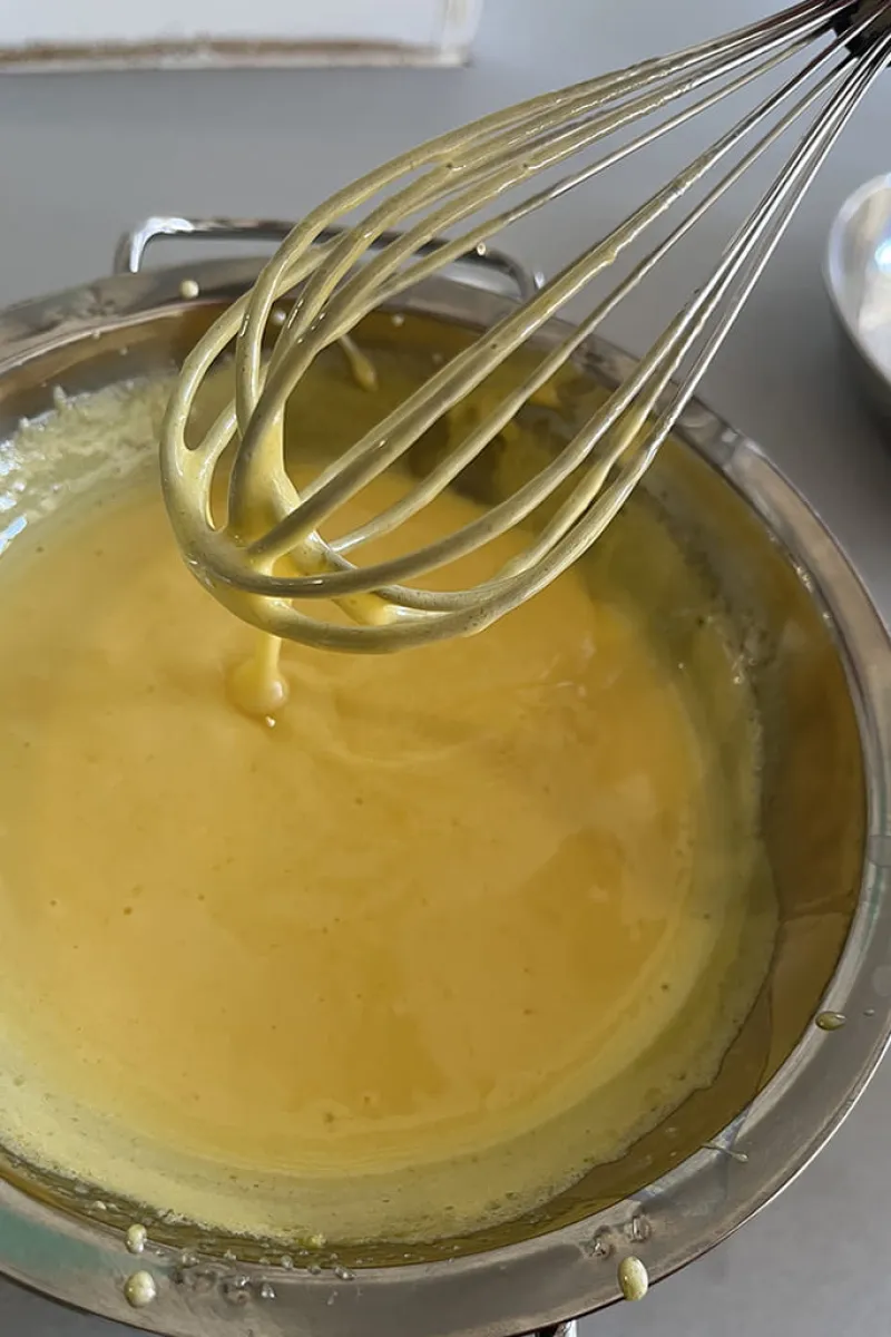 Chipolatapudding voorbereiding