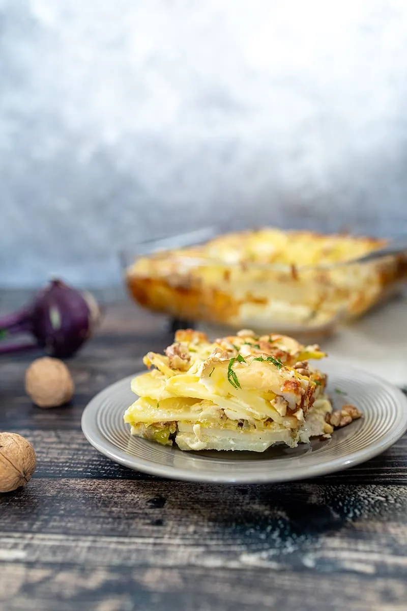Koolrabi ovenschotel