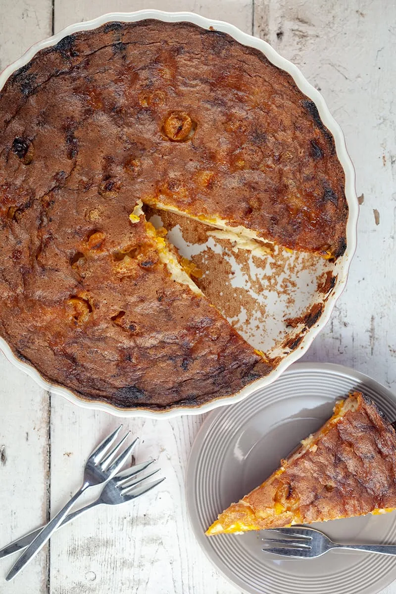 Clafoutis met mirabellen