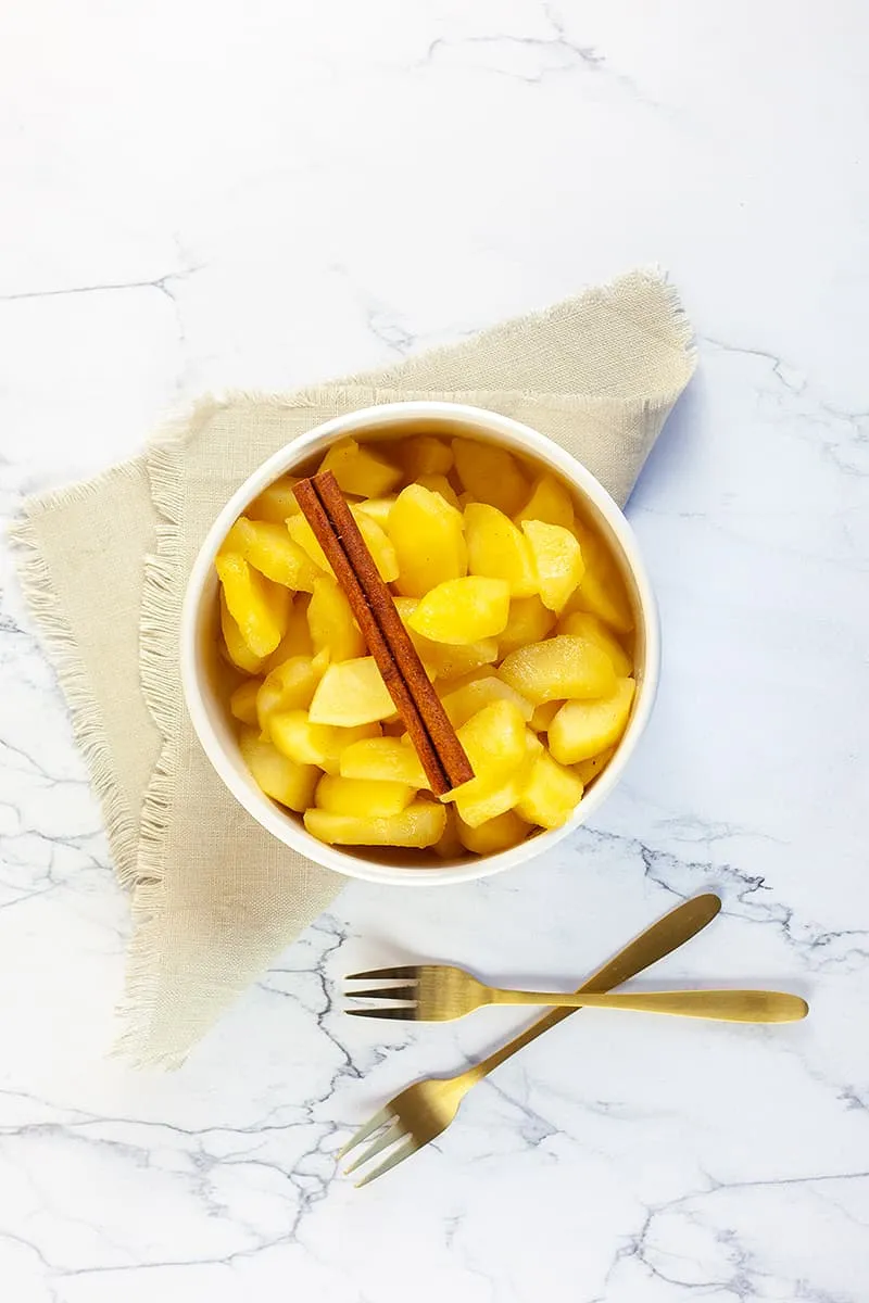 Gestoofde appeltjes