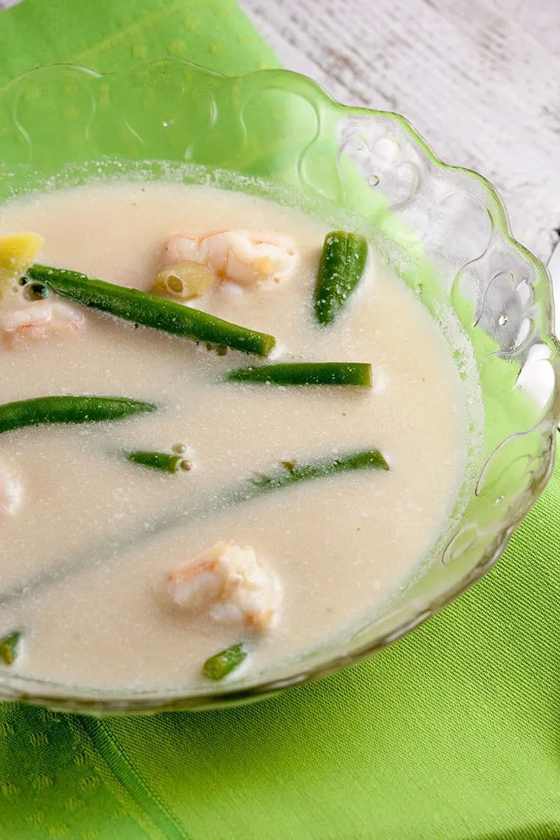 Thaise kokos garnalensoep