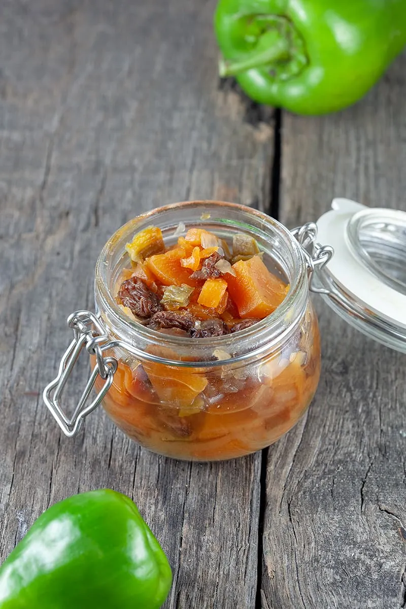 Huisgemaakte pompoen chutney