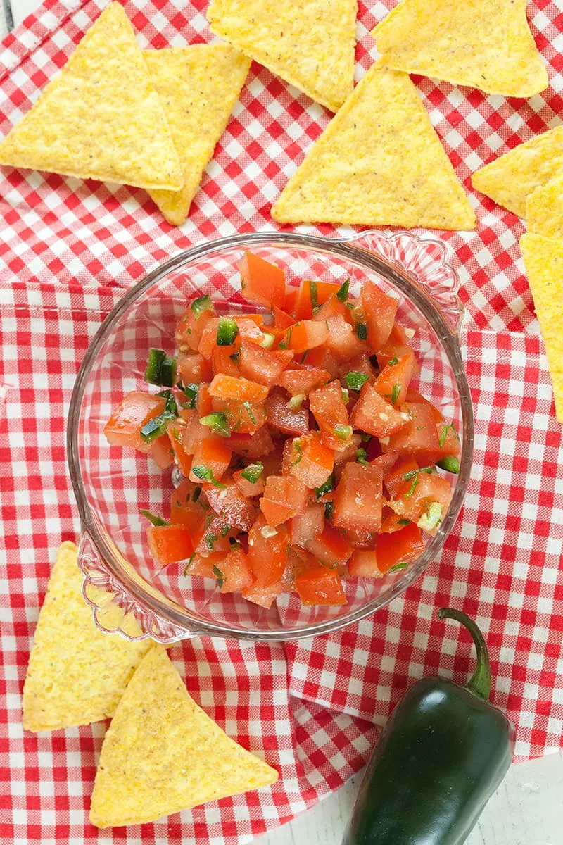 Snelle tomatensalsa