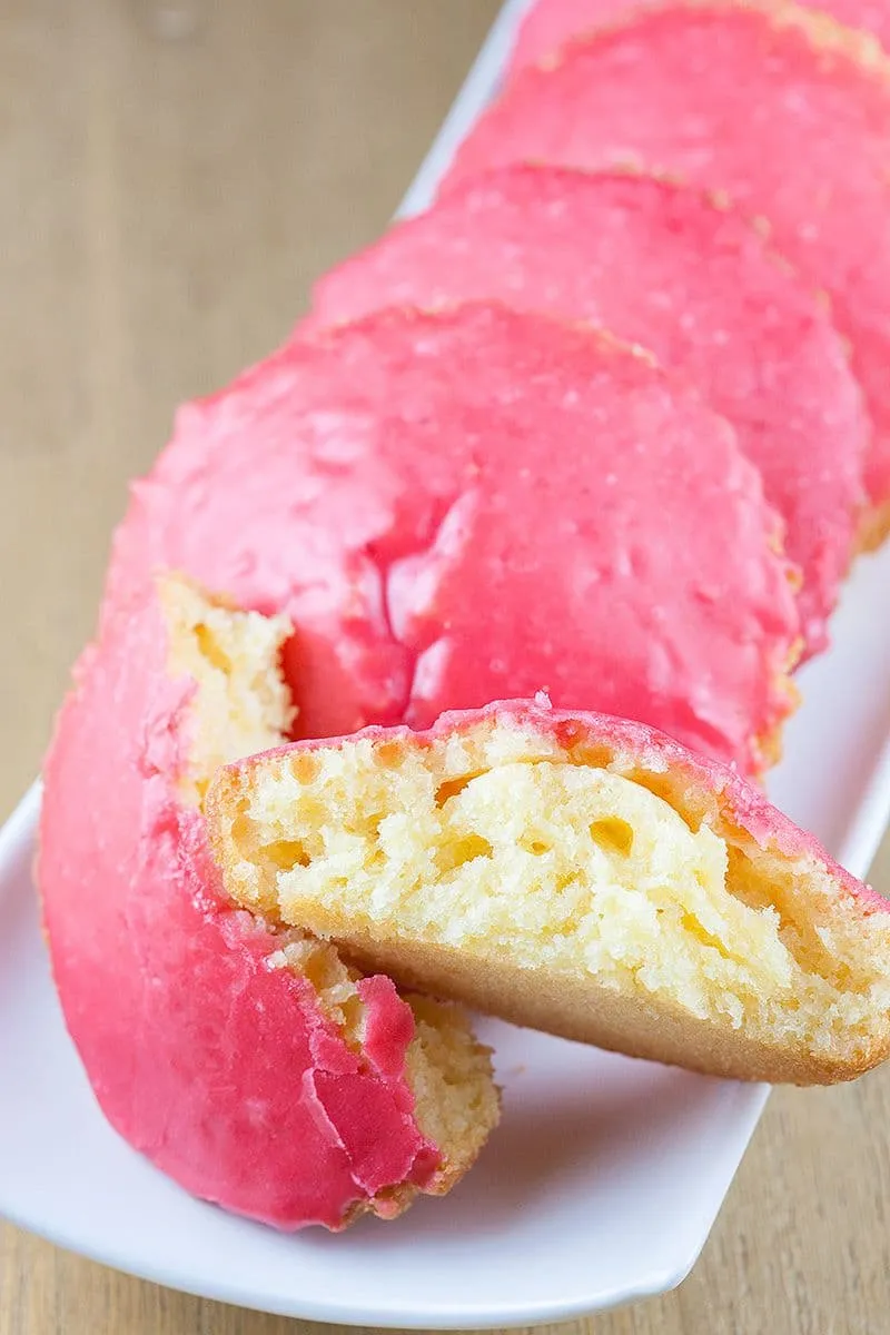 Roze koeken