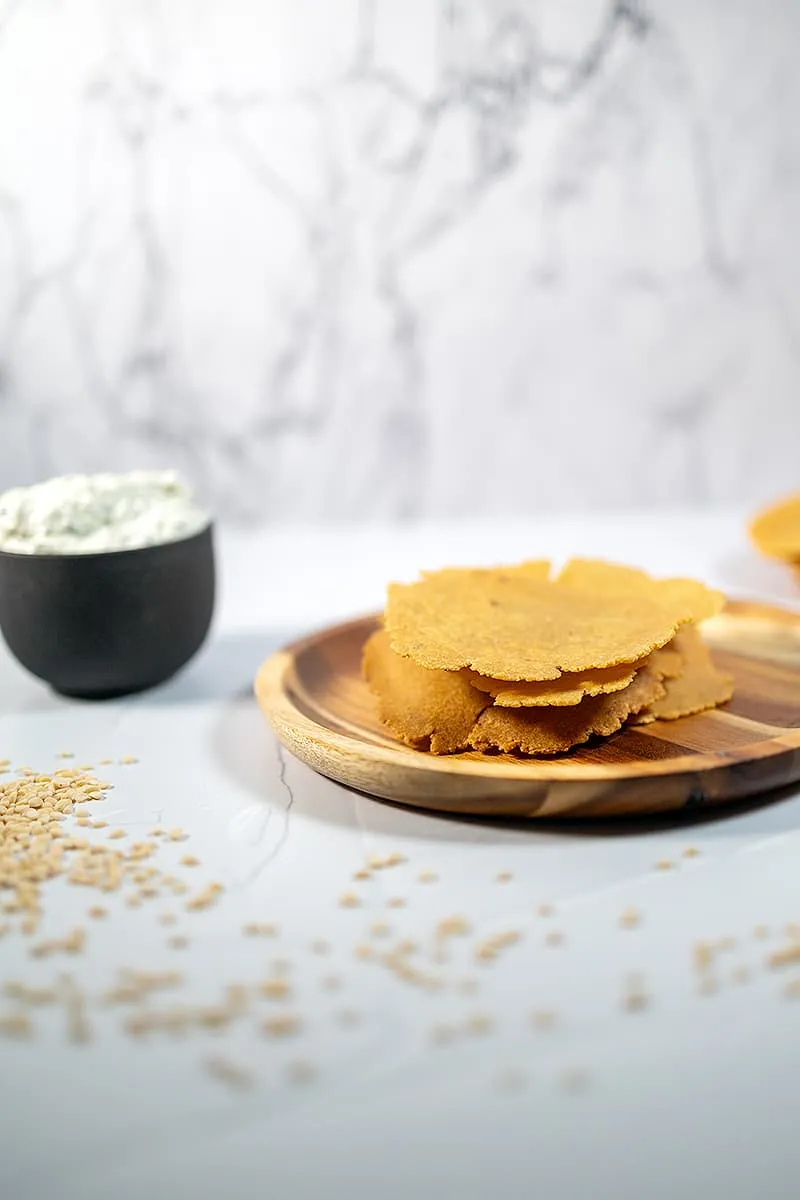 Zelf papadums maken