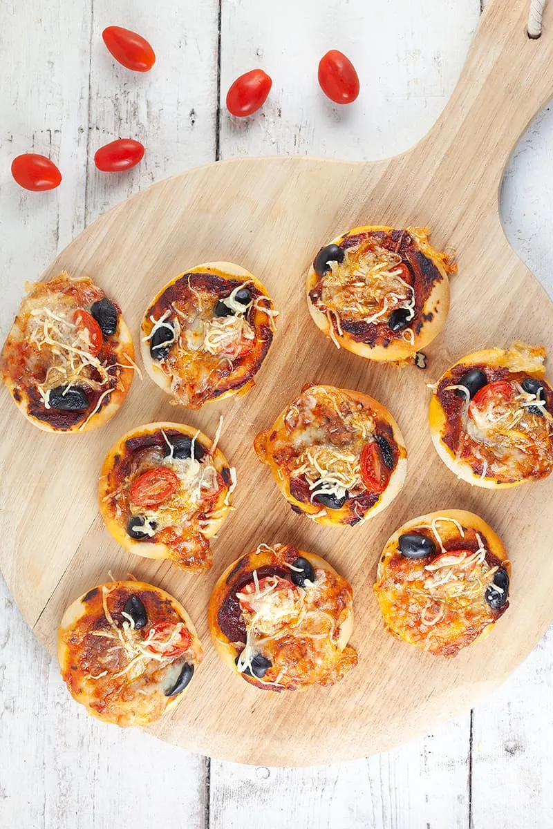 Mini pizza hapjes