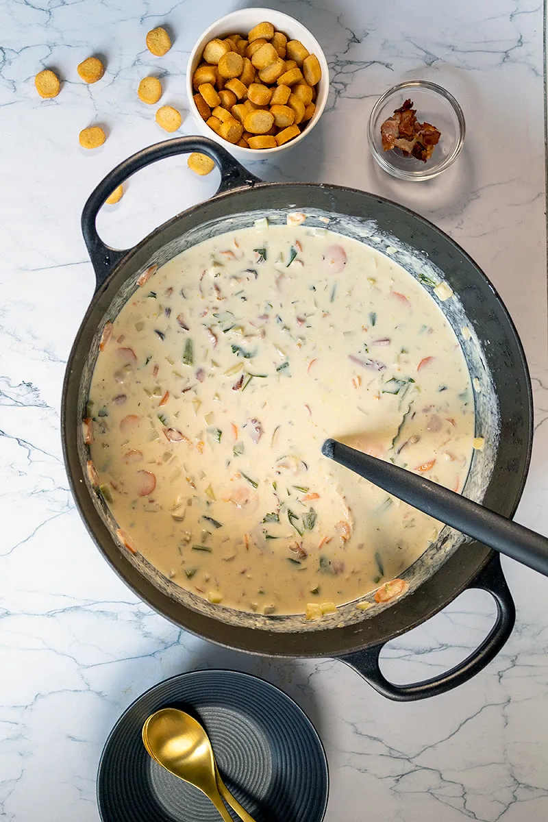 Clam chowder
