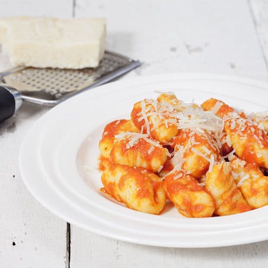 Gnocchi met tomatensaus