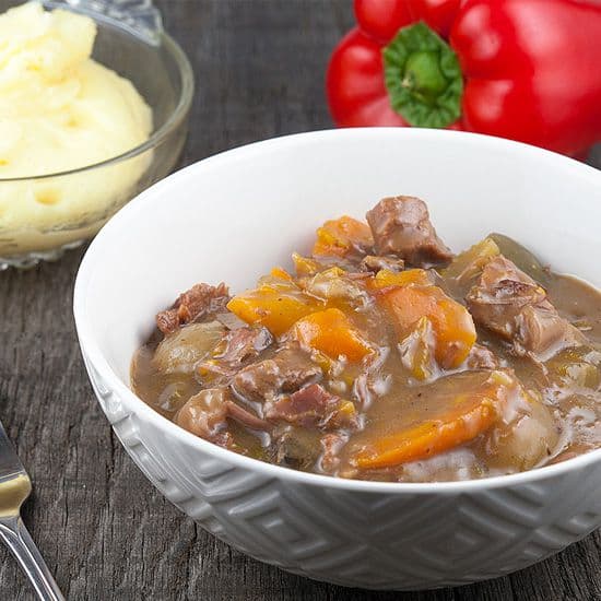 Rundvlees stoofpotje uit de slowcooker