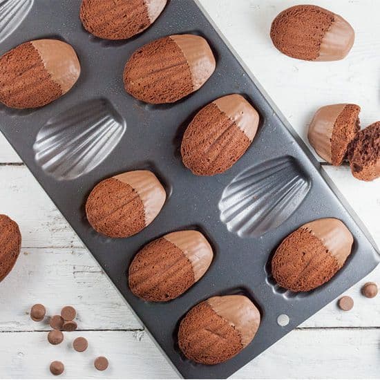Chocolade madeleines