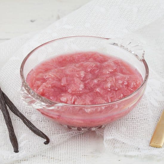 Rabarbercompote