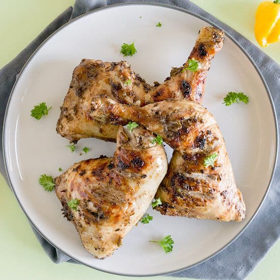 Jamaicaanse kip van de barbecue