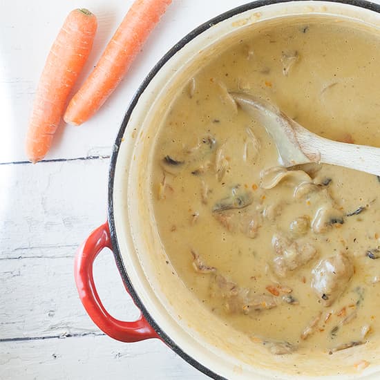 Kalfsstoof met vanille - Blanquette de veau à la vanille