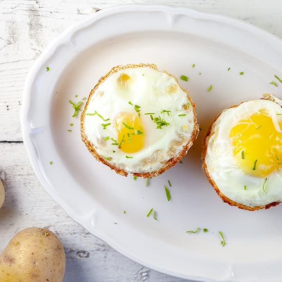 Rösti-ei muffins