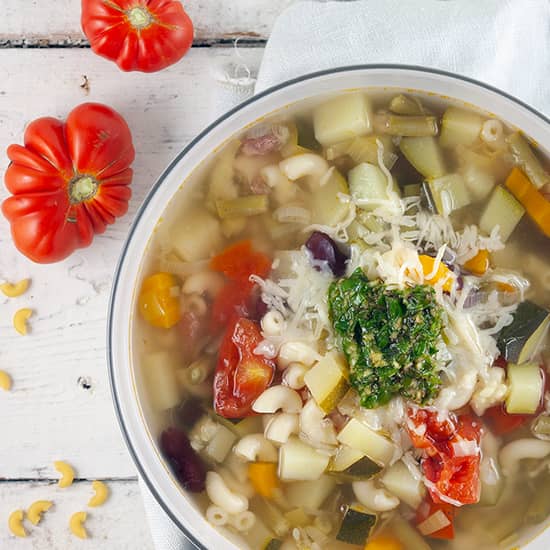 Soupe au pistou - Provençaalse maaltijdsoep